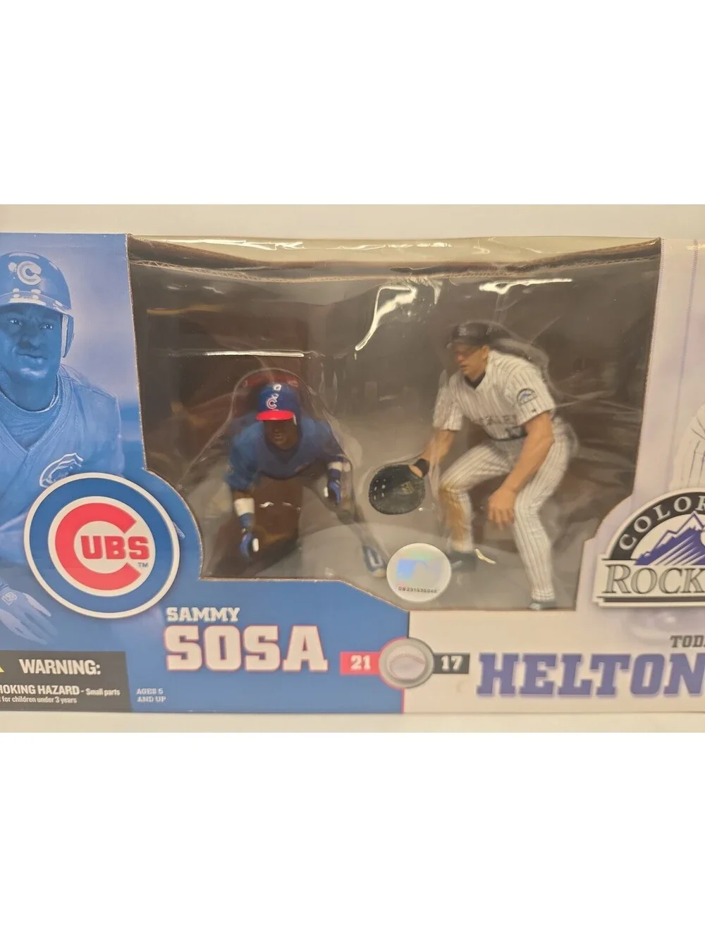 Sammy Sosa and Todd Helton McFarlane Special Edition Deluxe Box Set Figures